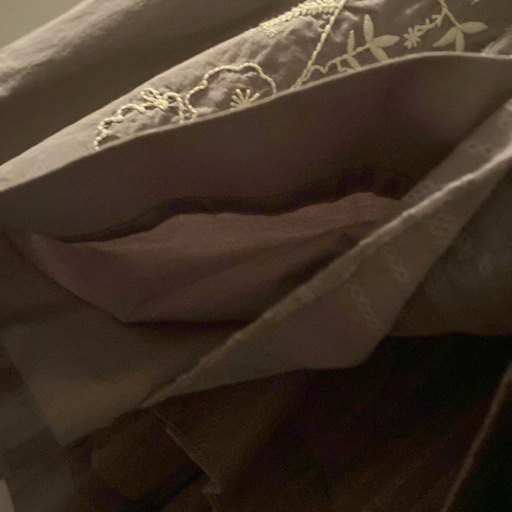 Anthropologie Meadow Rue  Embroidered Skirt - Picture 3 of 6